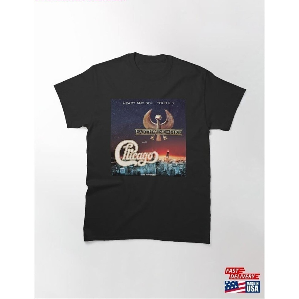 Tour With Chicago Earth Wind Inewstv Unisex Tshirt Gift For Fan